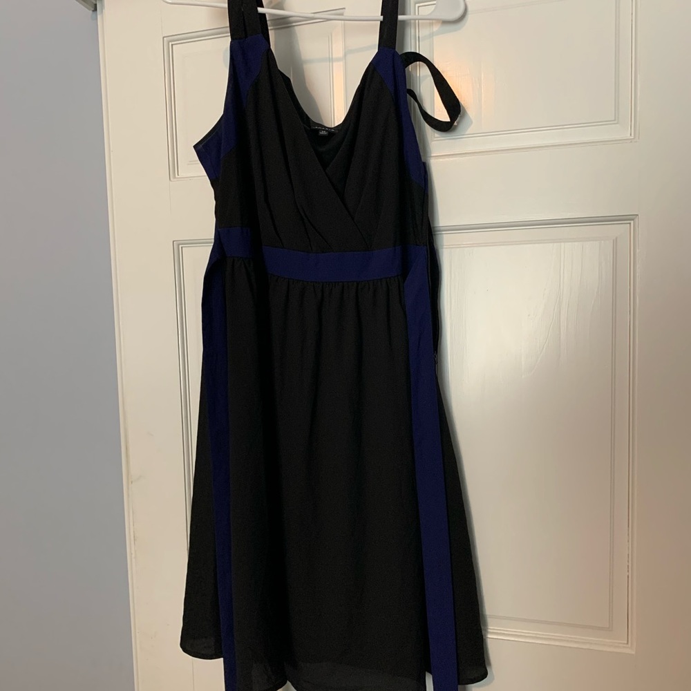 Torrid black/blue dress